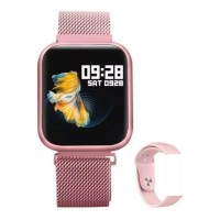 RELOGIO DE PULSO DIGITAL P70 ROSE C/ MEDIDOR DE PRESSAO - ROSA