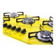 FOGAO COOKTOP DE EMBUTIR A GAS C/ 5 BOCAS SAFANELLI - 3000W