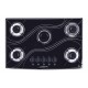 FOGAO COOKTOP DE EMBUTIR A GAS C/ 5 BOCAS SAFANELLI - 3000W