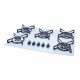 FOGAO COOKTOP DE EMBUTIR A GAS C/ 5 BOCAS SAFANELLI - 3000W