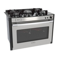 FOGAO A GAS DE EMBUTIR VENAX - GAS GLP - INOX