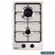 FOGAO COOKTOP A GAS TRAMONTINA C/ 2 BOCA - AÇO EM INOX BIVOLT 5W