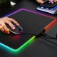 MOUSE PADS GAMER EXBOM C/ LED DE 7 CORES - 35X25CM