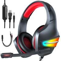 HEADSET GAMER POTIKA C/ SURROUND 7.1 - MULTIPLATAFORMA RGB