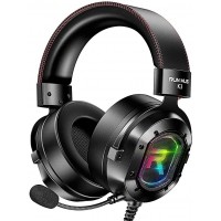 HEADSET GAMER POTIKA AUDIO STEREO SURROUND 7.1 - C/ CANCELAMENTO DE RUIDO - PRETO