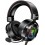 FONE DE OUVIDO HEADSET GAMER AUDIO STEREO SURROUND 7.1 - C/ CANCELAMENTO DE RUIDO - PRETO