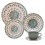 JOGO DE JANTAR OURYE CERAMICA - C/ 20 PC - ESTAMPADO