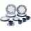 JOGO DE JANTAR SONATTA CERAMICA - C/ 20 PC - ESTAMPADO
