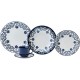 JOGO DE JANTAR OXFORD CERAMICA - C/ 20 PEÇAS - ESTAMPADO