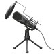 MICROFONE GAMER TRUST STREAMING - C/ REDUÇÃO DE RUIDO E CANCELAMENTO DE ECO
