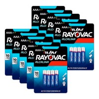 KIT PILHAS DE ALCALINA AAA RAYOVAC - 60UNID 