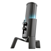 MICROFONE STREAMER TRUST GAMING 4 EM 1 - CONECTIVIDADE USB