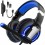 HEADSET GAMER MOLOR COM BASS SURROUND - MULTIPLATAFORMA - PRETO/AZUL