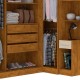 GUARDA ROUPA CLOSET MODULADO - C/ 9 PORTAS E 5 GAVETAS