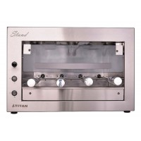 CHURRASQUEIRA ELETRICA TITAN C/ 4 ESPETOS - 1250W A&Ccedil;O INOX