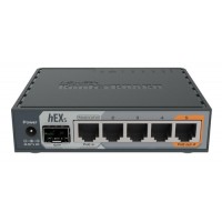 ROTEADOR MIKROTIK C/ CABO ROUTER BOARD - CINZA 