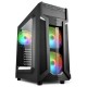 GABINETE GAMER SHARKOON RGB ATX - C/ 3 FANS LED - USB 3.0
