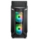 GABINETE GAMER SHARKOON RGB ATX - C/ 3 FANS LED - USB 3.0