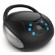 CAIXA DE SOM BLUETOOTH MULTILASER - COM AUX/USB/FM - PRETA
