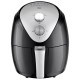FRITADEIRA SEM OLEO AGRATTO - AIR FRYER 1270W - PRETO/PRATA 127V
