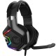 HEADSET GAMER ONIKUMA RGB - MULTIPLATAFORMA - C/ CANCELAMENTO DE RUIDO - PRETO