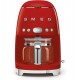 MAQUINA DE CAFE SMEG 1050W - CAPACIDADE P/ 10 XICARAS - SISTEMA ANTI-GOTEJAMENTO 110V