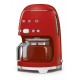 MAQUINA DE CAFE SMEG 1050W - CAPACIDADE P/ 10 XICARAS - SISTEMA ANTI-GOTEJAMENTO 110V