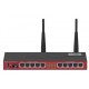 ROTEADOR MIKROTIK S/FIO - PRETO E VERMELHO - 300MBPS