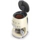 MAQUINA DE CAFE SMEG 1050W - FAZ 10 XICARAS - SISTEMA ANTI-GOTEJAMENTO 110V
