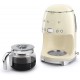 CAFETEIRA LUX COFF SMEG 1050W - FAZ 10 XICARAS - SISTEMA ANTI-GOTEJAMENTO - 110V