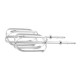 KIT COZINHA BRITANIA BATEDEIRA 350W C/ 4 VELOCIDADES - LIQUIDIFICADOR 12 VELOCIDADES 1200W - PRETO 220V