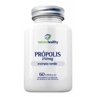 SUPLEMENTO PROPOLIS EXTRATO VERDE NATURE HEALTHY - 250MG 60 CAPSULAS