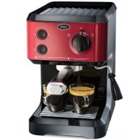 CAFETEIRA EXPRESSO E CAPPUCCINO OSTER - VERMELHA - 1,2L 1170W 110V