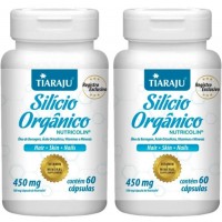 SILICIO ORGANICO TIAJARU 450MG - C/ 60 CAPSULAS - 2UND