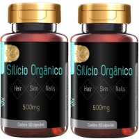 SILICIO ORGANICO UPNUTRI 500MG - C/ 120 CAPSULAS - 2UND