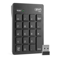 TECLADO NUMERICO S/ FIO  KNUP C/USB  - 20 TECLAS 10M
