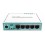 ROTEADOR P/ WIFI MIKROTIK ROTERBOARD C/ CABO - BRANCO E AZUL - 6 PORTAS 