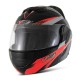 CAPACETE P/ MOTO PRO TORK ROBOCOP - PRETO TM 58