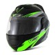 CAPACETE P/ MOTO PRO TORK ROBOCOP - PRETO TM 58