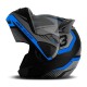 CAPACETE P/ MOTO PRO TORK ROBOCOP C/ BASE PRETO - TM 58