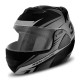 CAPACETE P/ MOTO PRO TORK ROBOCOP C/ BASE PRETO - TM 58