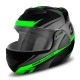 CAPACETE P/ MOTO PRO TORK ROBOCOP C/ BASE PRETO - TM 58