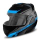 CAPACETE P/ MOTO PRO TORK ROBOCOP C/ BASE PRETO - TM 58