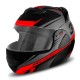 CAPACETE P/ MOTO PRO TORK ROBOCOP C/ BASE PRETO - TM 58