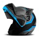 CAPACETE P/ MOTO PRO TORK ROBOCOP C/ BASE PRETO - TM 58