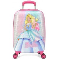 MALA ESCOLAR INFANTIL LUXCEL 25L - C/ 4 RODINHAS 360 GRAUS - BARBIE