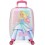 MALA ESCOLAR INFANTIL  25L - C/ 4 RODINHAS 360 GRAUS - BARBIE