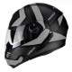 CAPACETE P/ MOTO PEELS C/ VISOR SOLAR - BASE PRETA -TM 56