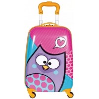 MALA ESCOLAR INFANTIL SESTINI 32L - C/ 4 RODINHAS 360 GRAUS - ROSA