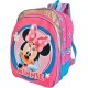 MOCHILA ESCOLAR INFANTIL MINNIE MOUSE - COSTAS TAMANHO M